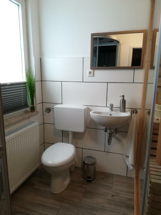 Ferienwohnung Am Reinhardswald - Eichenlaub - Mit Sauna Trendelburg Exterior photo